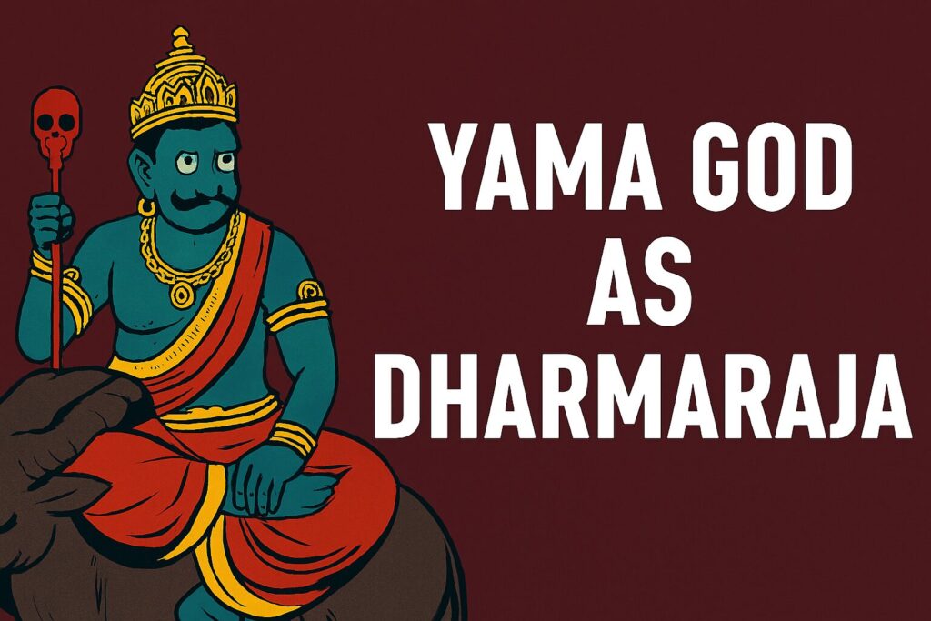 Yama God as Dharmraja