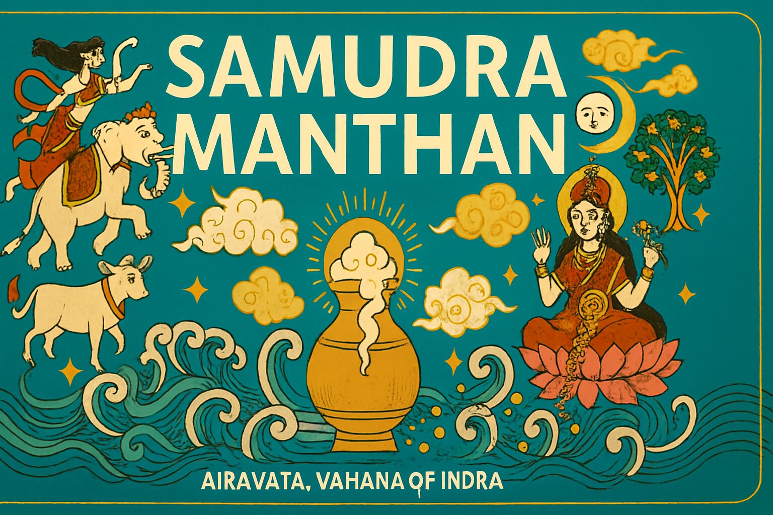 Samudra Manthan - Treasures from the Ocean of Milk