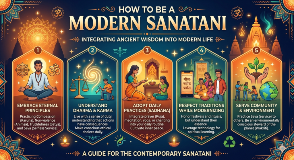 How to be a Modern Sanatani