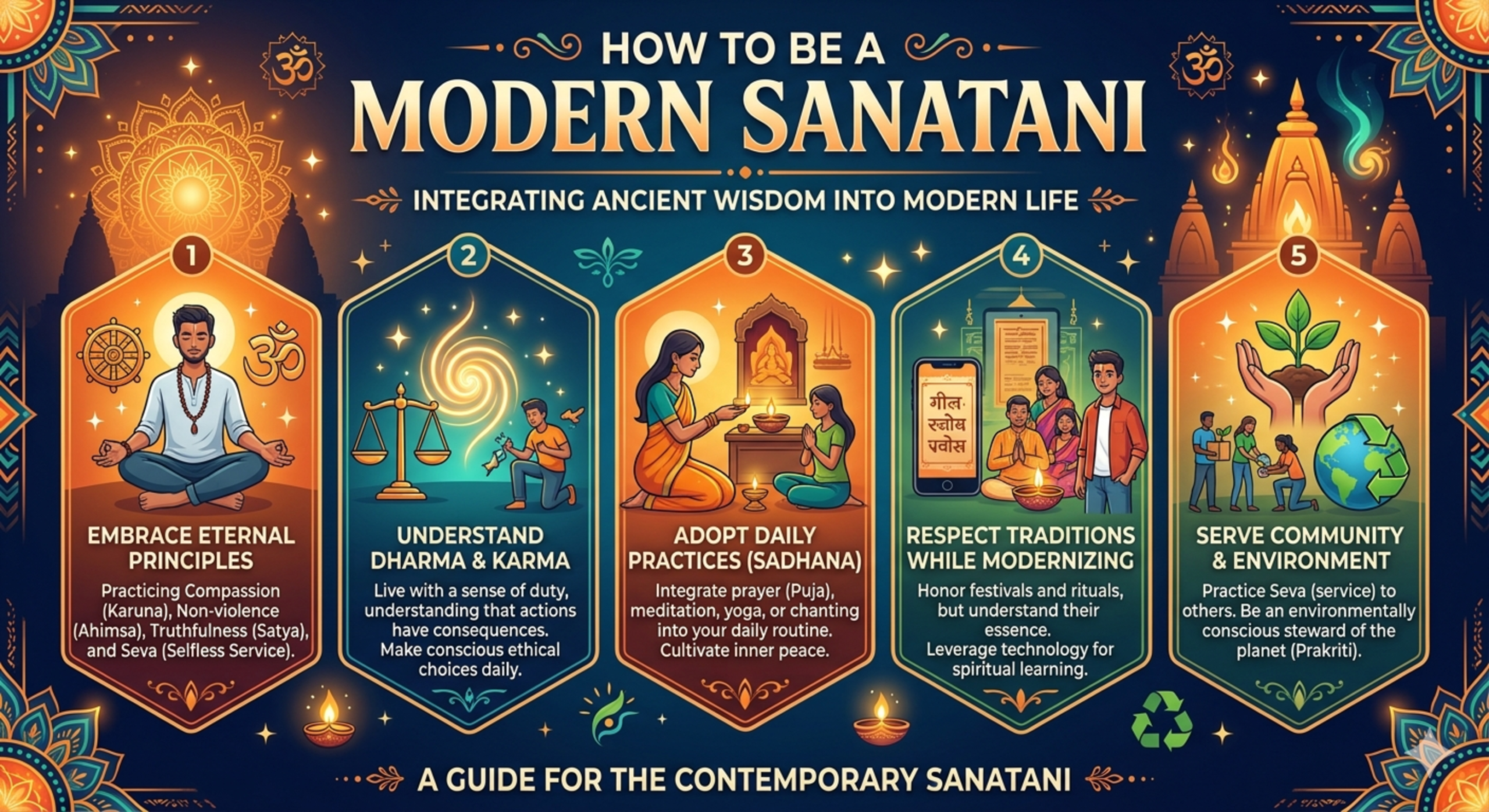 How to be a Modern Sanatani