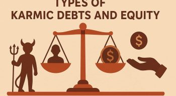 Types of Karmic debts and equities and their roles in spiritual growth